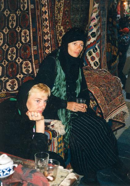 S přítelkyní Jitkou v Iránu<br/>2002