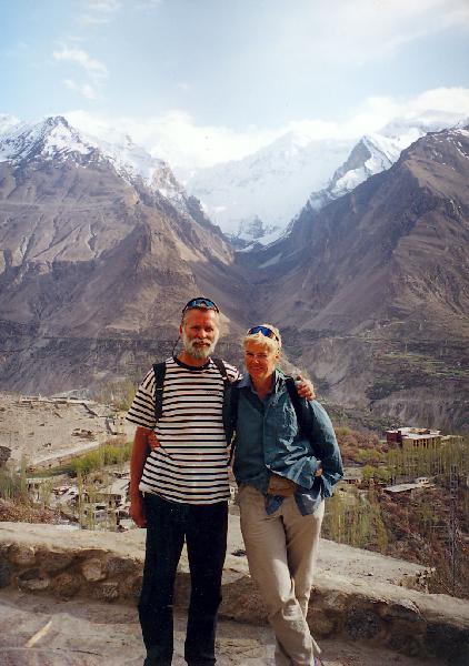 Pákistánsko - čínská hranice<br/>s manželem Martinem 2000